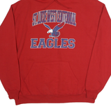 JERZEES Mens Red St. Lude West Central Eagles Hoodie XL Eagle Print