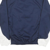 NIKE Mens Navy & White Marist Basketball Zip Up Polyester Blend Jacket L