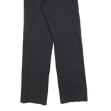 DICKIES Mens Cotton Blend Black Regular Straight Trousers W29 L32 Workwear Zip
