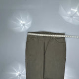 Dickies Carpenter Trousers - 36W 34L Grey Cotton