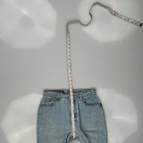 551 Levis Jeans - 30W US 6 Light Wash Cotton