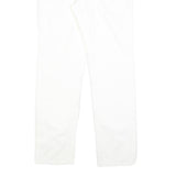 LEVI'S 501 Mens Regular White Denim W32 L34 Button Closure Classic Jeans