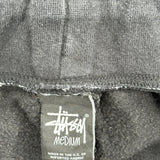 Stussy Joggers - Medium Black Cotton
