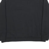 LEVI'S Mens Black Cotton Blend Crew Neck Sweatshirt XL Logo Print Casual