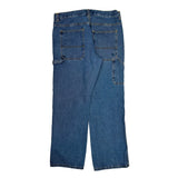 Blue Mountain Carpenter Jeans - 34W 31L Blue Denim