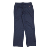 RED KAP Womens Cotton Blend Navy Regular Straight Leg Trousers W30 L30 Workwear