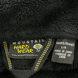 Mountain Hard Wear Fleece Jacket - Large Black Polyester