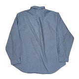 Ralph Lauren Checked Shirt - XL Blue Cotton
