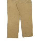 CARHARTT Mens Regular Fit Straight Jeans Beige Cotton Blend Denim Rinse W32 L27