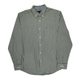 Tommy Hilfiger Checked Shirt - Medium Green Cotton