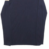 TOMMY HILFIGER Womens Navy Beige & White Red Patterned Cotton Pullover Jumper XS