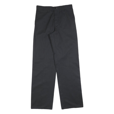 DICKIES Mens Cotton Black Regular Straight Trousers W30 L34 Workwear Casual