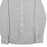 LEVI'S Mens Grey Shirt S Cotton Long Sleeve Button Front Casual