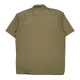 Kessler Electric Dickies Short Sleeve Shirt - Medium Khaki Polyester Blend