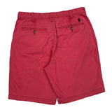 Polo By Ralph Lauren Chino Shorts - 32W 10L Red Cotton