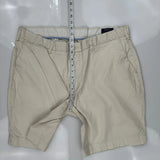 Polo By Ralph Lauren Chino Shorts - 36W 7L Beige Cotton
