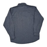Timberland Checked Shirt - XL Blue Cotton