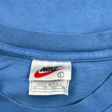 Made In USA Tar Heels Nike College T-Shirt - Large Blue Cotton