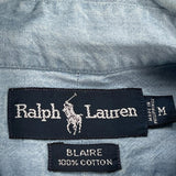 Ralph Lauren Shirt - Medium Blue Cotton