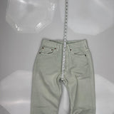 501 Levis Jeans - 28W US 4 Gray Cotton