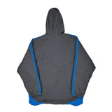 Adidas Jacket - Large Blue Nylon