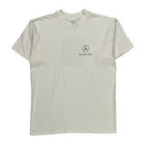 M-Class Mercedes Graphic T-Shirt - Large White Cotton