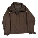 The North Face Waterproof Jacket - Medium Brown Polyester