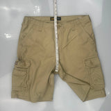 Lee Cargo Shorts - 36W 10L Beige Cotton