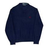 Polo By Ralph Lauren Sweater - XL Navy Cotton