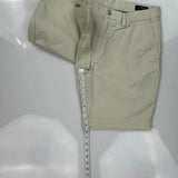 Polo By Ralph Lauren Chino Shorts - 32W 7L Beige Cotton