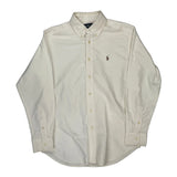Age 10-11 Ralph Lauren Shirt - Medium Cream Cotton