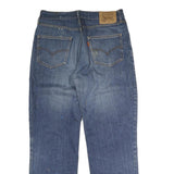 LEVI'S Mens Jeans Blue Regular Straight Denim W32 L30 Casual Classic Button