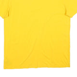 TOMMY HILFIGER Mens Yellow Graphic T-Shirt XL Short Sleeve Crew Neck Cotton