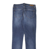 TOMMY HILFIGER Womens Slim Blue Denim Jeans W27 L26 Classic Zip Cotton Blend