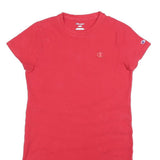 CHAMPION Womens Red Bodycon Cotton Blend Mini Dress XS Casual Stretch Fit