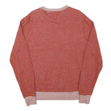 TOMMY HILFIGER Mens Red Crew Neck M NYC Sweatshirt Cotton Blend Pullover