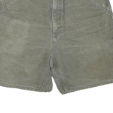 CARHARTT Mens Shorts Green Casual Cotton Blend M W32 Workwear Relaxed Fit