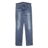 LEVI'S Mens Jeans Blue Slim Skinny Denim Medium W28 L30 Stylish Zip