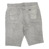 LEE Mens Shorts Grey Denim L W36 Casual Cotton Blend Comfortable