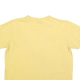 POLO RALPH LAUREN Mens Yellow Classic T-Shirt XL Crew Neck Short Sleeve Cotton