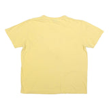 POLO RALPH LAUREN Mens Yellow Classic T-Shirt XL Crew Neck Short Sleeve Cotton