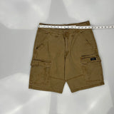 Wrangler Cargo Shorts - 30W 10L Brown Cotton