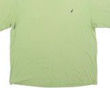 NAUTICA Mens Green Cotton Blend T-Shirt XL Short Sleeve Crew Neck Classic