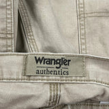 Wrangler Carpenter Trousers - 35W 30L Beige Cotton
