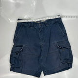 Polo By Ralph Lauren Cargo Shorts - 34W 10L Blue Cotton