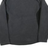 THE NORTH FACE Womens Black Fleece Jacket S Polyester Blend Zip Outdoor Casual