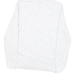 ADIDAS Mens White Hoodie XS Cotton Blend Pullover Lightweight Pocket