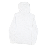 ADIDAS Mens White Hoodie XS Cotton Blend Pullover Lightweight Pocket