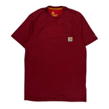 Carhartt T-Shirt - Small Red Cotton