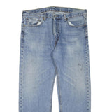 LEVI'S 505 Mens Jeans Blue Regular Straight Denim Medium W38 L30 Classic Fit Zip
